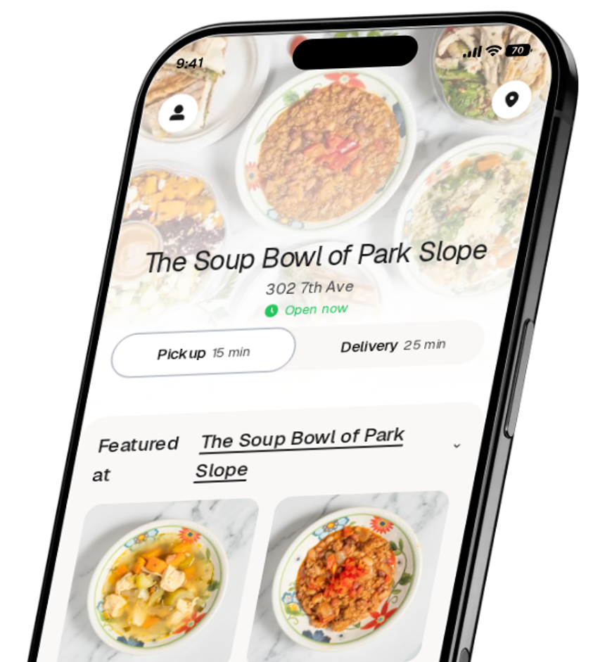 The Soup Bowl of Park Slope app preview